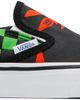 Valentino Garavani Valentino Garavani Black & Green Vans Edition VLogo Checkerboard Sneakers - 1