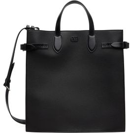Valentino Garavani Valentino Garavani Black Antibes Medium Tote