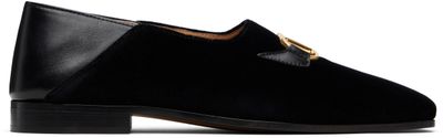 Valentino Garavani Valentino Garavani Black Babouchoes Loafers