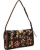 Valentino Garavani Valentino Garavani Black DeVain Embroidered Small Shoulder Bag - 3