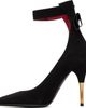 Valentino Garavani Valentino Garavani Black Fatale Suede 105mm Heels - 3