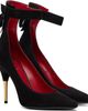 Valentino Garavani Valentino Garavani Black Fatale Suede 105mm Heels - 4