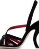 Valentino Garavani Valentino Garavani Black Fetishique Heeled Sandals - 3