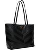 Valentino Garavani Valentino Garavani Black Jean Patchwork Medium Tote - 2