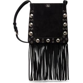 Valentino Garavani Valentino Garavani Black Nellcôte Small Shoulder Bag