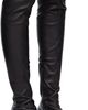 Valentino Garavani Valentino Garavani Black Over-The-Knee Tall Boots - 4