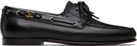 Valentino Garavani Valentino Garavani Black Palm Avenue Loafers