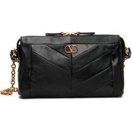 Valentino Garavani Valentino Garavani Black Panthea Small Shoulder Bag