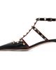 Valentino Garavani Valentino Garavani Black Rockstud Court Heels - 3