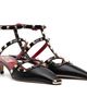 Valentino Garavani Valentino Garavani Black Rockstud Court Heels - 4