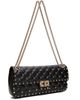 Valentino Garavani Valentino Garavani Black Rockstud Spike Medium Shoulder Bag - 2