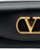 Valentino Garavani Valentino Garavani Black Small Vain Bag - 1