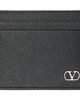 Valentino Garavani Valentino Garavani Black VLogo Siganture Card Holder - 1