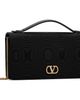 Valentino Garavani Valentino Garavani Black VLogo Signature Moiré Bag - 2