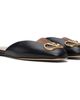 Valentino Garavani Valentino Garavani Black VLogo Signature Mule Flats - 4