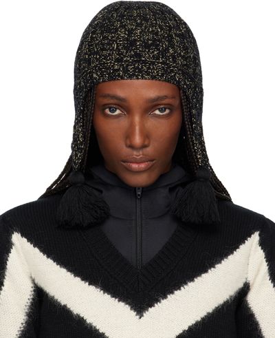 Valentino Garavani Valentino Garavani Black Wool Beanie