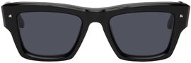 Valentino Garavani Valentino Garavani Black XXII Sunglasses