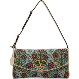 Valentino Garavani Valentino Garavani Blue Devain Small Shoulder Bag