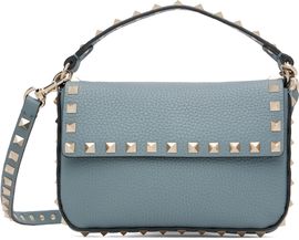 Valentino Garavani Valentino Garavani Blue Rockstud Mini Bag