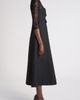 Valentino Garavani Valentino Garavani Bow Detail Lace & Crepe Midi Dress - 3