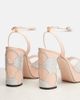 Valentino Garavani Valentino Garavani Bowow 115 moiré platform sandals - 5
