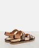 Valentino Garavani Valentino Garavani Bribri leather-trimmed raffia espadrille sandals - 3