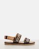 Valentino Garavani Valentino Garavani Bribri leather-trimmed raffia espadrille sandals - 5