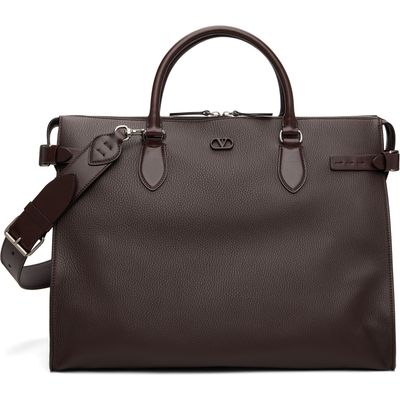 Valentino Garavani Valentino Garavani Brown Antibes Duffle Bag