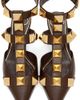 Valentino Garavani Valentino Garavani Brown Medium Roman Stud Heels - 5