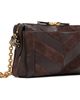 Valentino Garavani Valentino Garavani Brown Panthea Small Shoulder Chevron Pattern Bag - 3