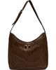 Valentino Garavani Valentino Garavani Brown Patchwork Medium Bag - 1