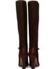 Valentino Garavani Valentino Garavani Brown Pattie Crust Leather Boots - 2