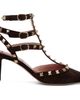 Valentino Garavani Valentino Garavani Brown Rockstud Heels - 1