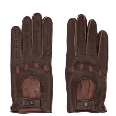 Valentino Garavani Valentino Garavani Brown VLogo Signature Gloves