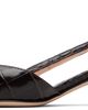 Valentino Garavani Valentino Garavani Brown VLogo Signature Slingback Heels - 3