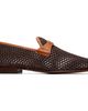 Valentino Garavani Valentino Garavani Brown Wolfe Loafers - 1