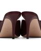 Valentino Garavani Valentino Garavani Burgundy VLogo Signature Heeled Sandals - 2