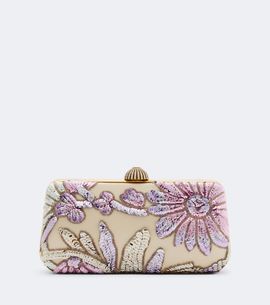Valentino Garavani Valentino Garavani Carry Secrets sequined satin clutch
