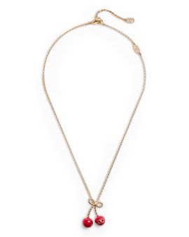 Valentino Garavani Valentino Garavani Cherry Pendant Necklace, 17.7-19.7