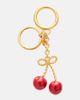 Valentino Garavani Valentino Garavani VLogo Cherries key ring - 1