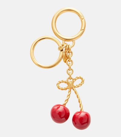 Valentino Garavani Valentino Garavani VLogo Cherries key ring