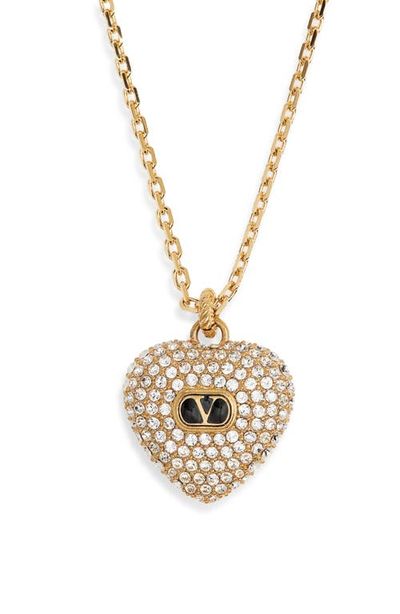 Valentino Garavani Valentino Garavani Coeur Royal Pendant Necklace