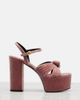 Valentino Garavani Valentino Garavani Crasher 125 velvet platform sandals - 4
