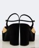 Valentino Garavani Valentino Garavani Crasher metallic leather platform sandals - 6