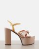 Valentino Garavani Valentino Garavani Crasher satin platform sandals - 5
