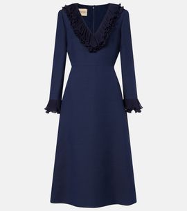 Valentino Garavani Valentino Garavani Crepe Couture bow-detail midi dress