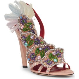 Valentino Garavani Valentino Garavani Crystal Leaves Sandal