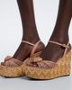 Valentino Garavani Valentino Garavani Cœur Royal leather espadrille wedges - 2