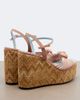 Valentino Garavani Valentino Garavani Cœur Royal leather espadrille wedges - 3