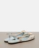 Valentino Garavani Valentino Garavani CÅur Royal leather slingback flats - 3